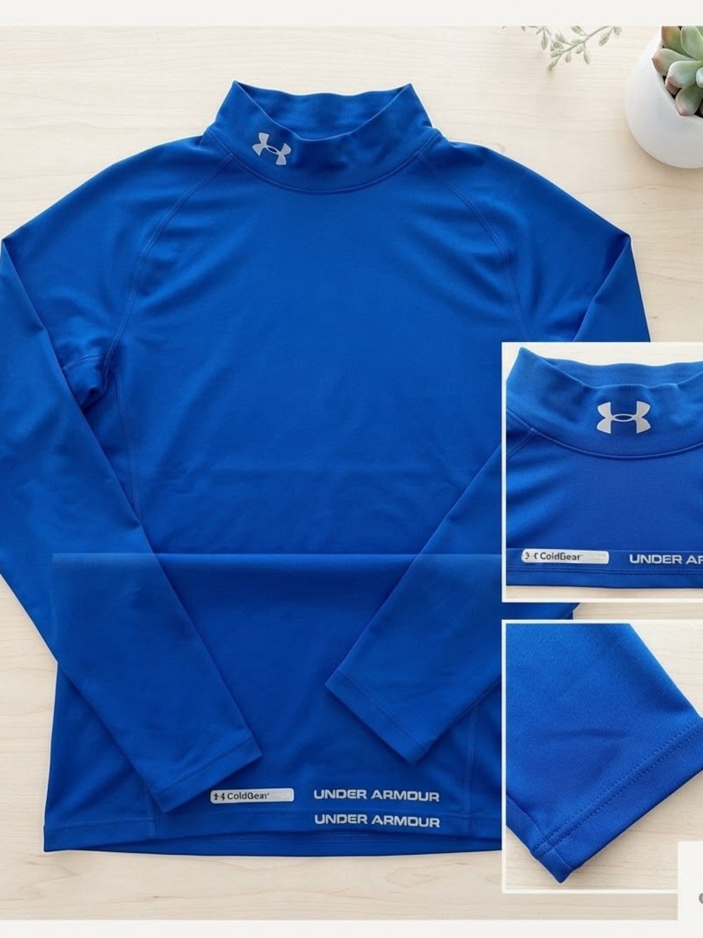 Under Armour Women's Compression Mock-neck long sleeve
